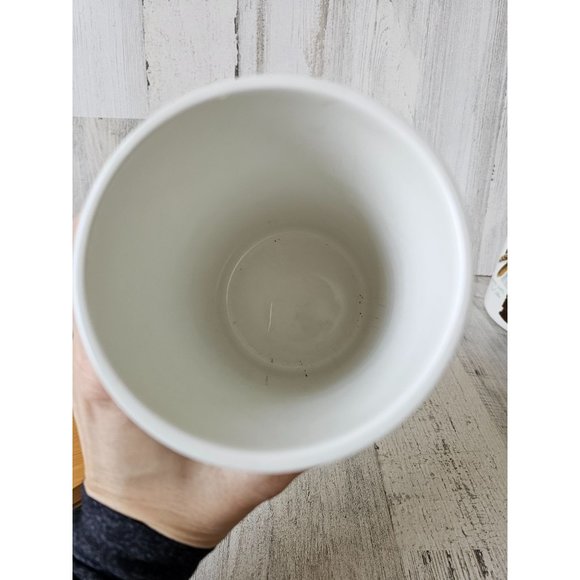 Portmerion white wigtail birds of Britain England canister RARE vintage - Picture 7 of 8